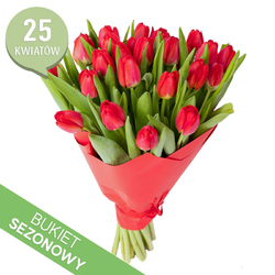 Bukiet miłosne tulipany